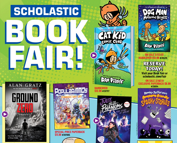 Roxhill Scholastic Book Fair