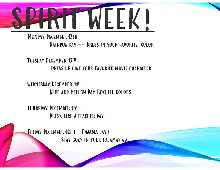 Spirit Week!