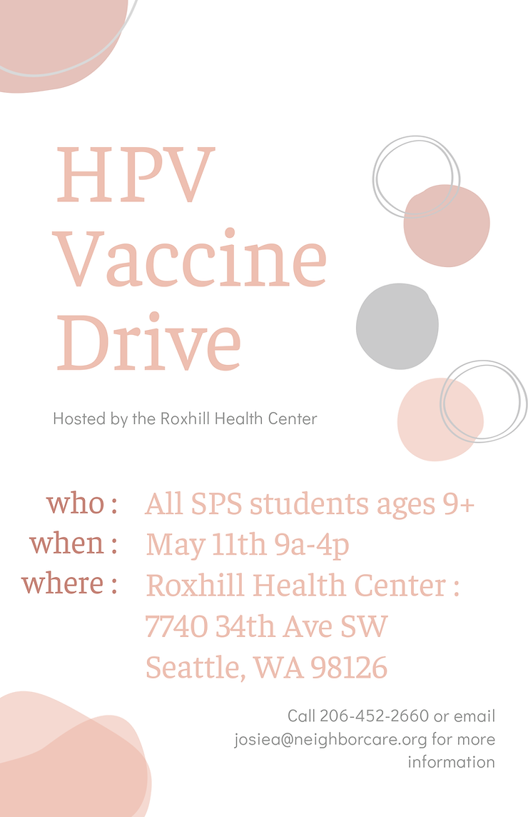 HPV Vaccine Drive for SPS Students
