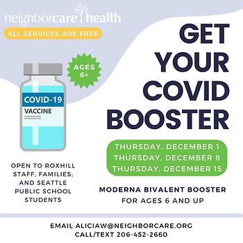Get Your Covid Booster + Flu Shot!